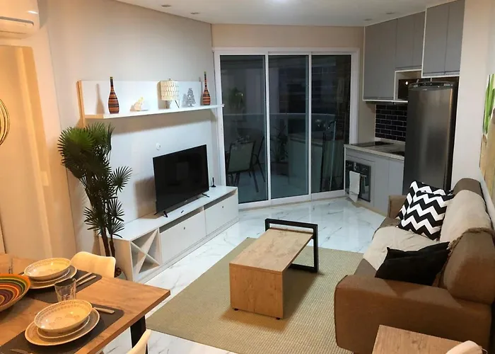 Book Santos Estanconfor 809 Sofisticado 2 Dorm P/ Familia